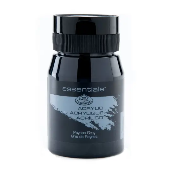 RAA Series | Essentials&trade; Open Stock Acrylic Paints - 500 ml Silver {6}