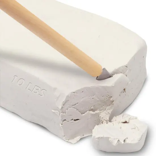 Stone Air Dry Modeling Clay, for Sculpting, Wheel Throwing, Hand Building, All-Purpose Modeling Clay 10lbs for Sculpting (White) {1}