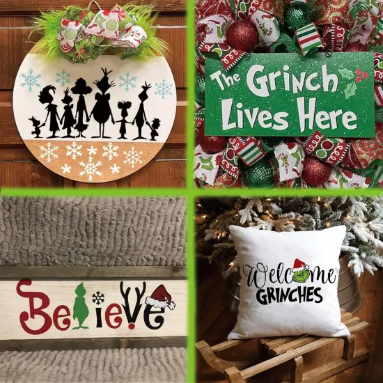 Large Christmas Stencils(12 christmas porch) {3}