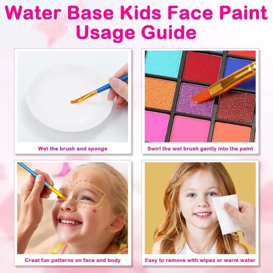 Professional Face Painting Kit(54-colors) {5}