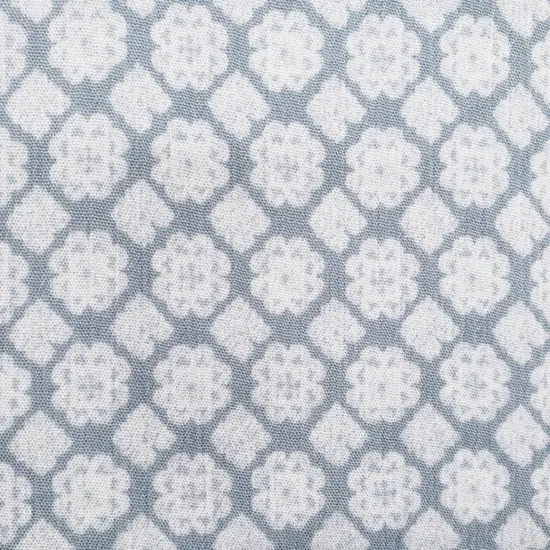 1 Yard Rayon Crinkle Blue/Off White Woven Fabric, 50/52&Prime; Wide 100% Rayon {1}