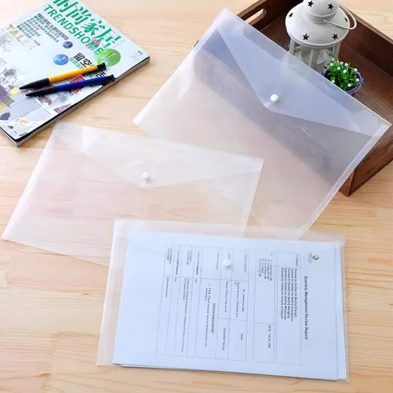 48 PCS Clear Plastic Envelopes {4}