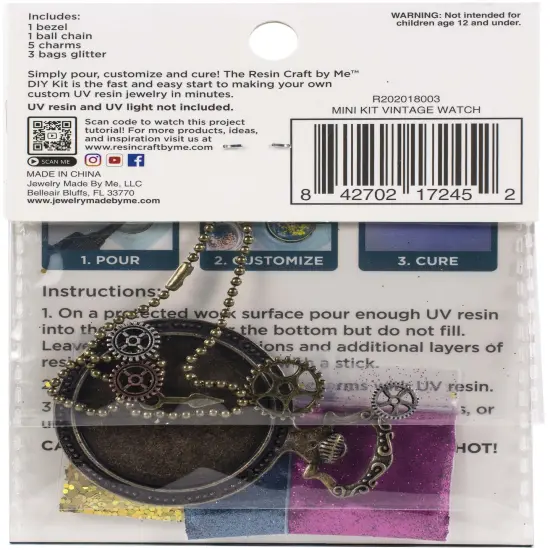 Jewelry Made By Me Resin Craft DIY Kit {4}
