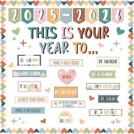 This is Your Year Bulletin Board Set {1}