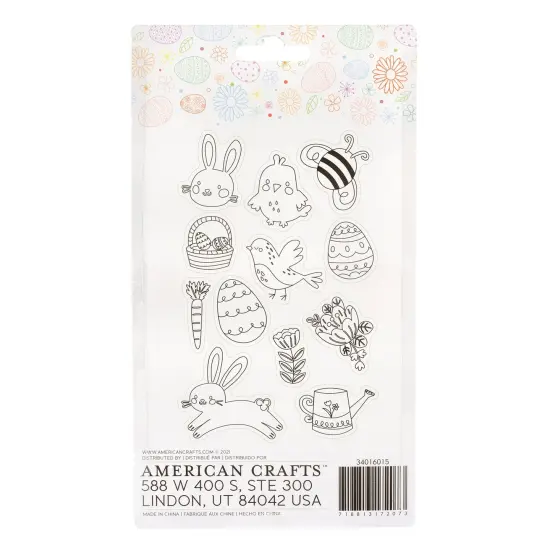 AC Stamp Set 13/Pkg-Transparent {3}