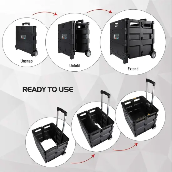 Portable Tools Carrier with Telescopic Handle {3}