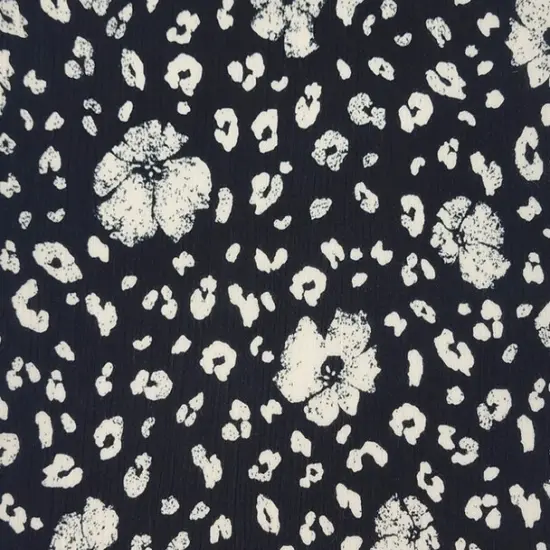1 Yard Polar Night Rayon Crinkle Apparel Fabric 50/52 inches Width {2}