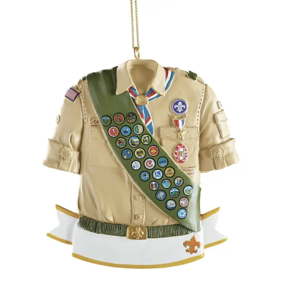 Collections Etc Personalizable Eagle Scout Shirt Christmas Ornament {2}