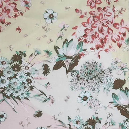 1 Yard Rayon Lightweight Slub Fabric Neutral For Stylish Clothing 55/58 inches Width {2}