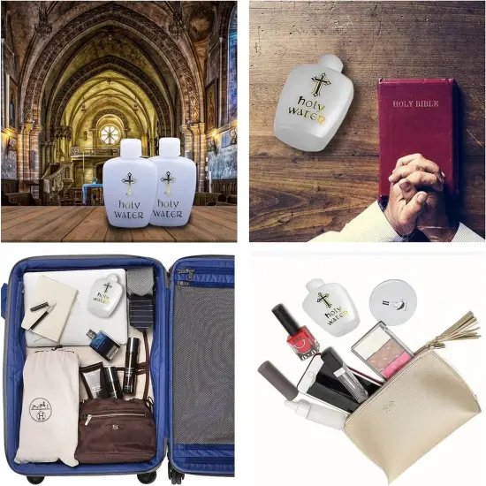 10Pcs Empty Holy Water Bottles - 60ml {5}