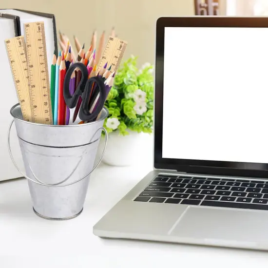 Metal Buckets with Handle {3}