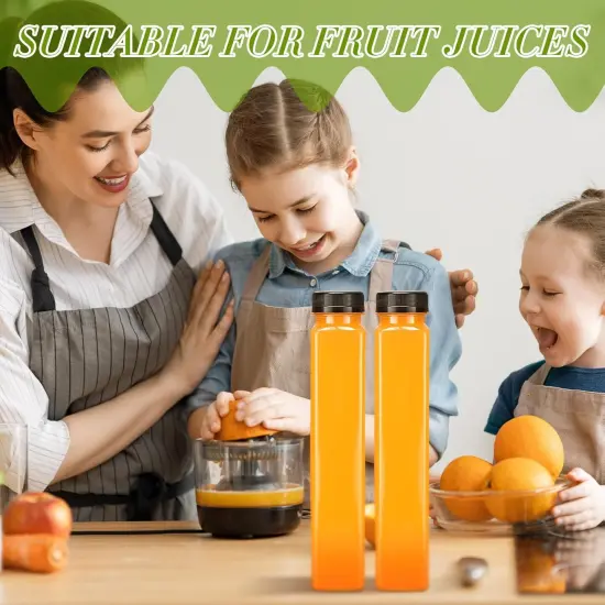 50 Pack Plastic Juice Bottles {5}