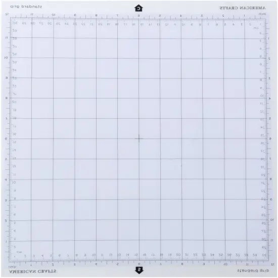 American Crafts Adhesive Cutting Mat 8/Pkg-12"X12" {4}