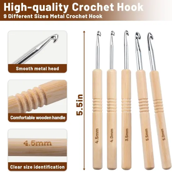 Oval Wooden Yarn Bowl for Crocheting {4}