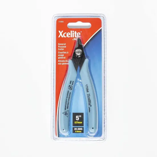 Xcelite Shear Cutter - Tapered - Flush Cut - 5" - 170MVN {4}