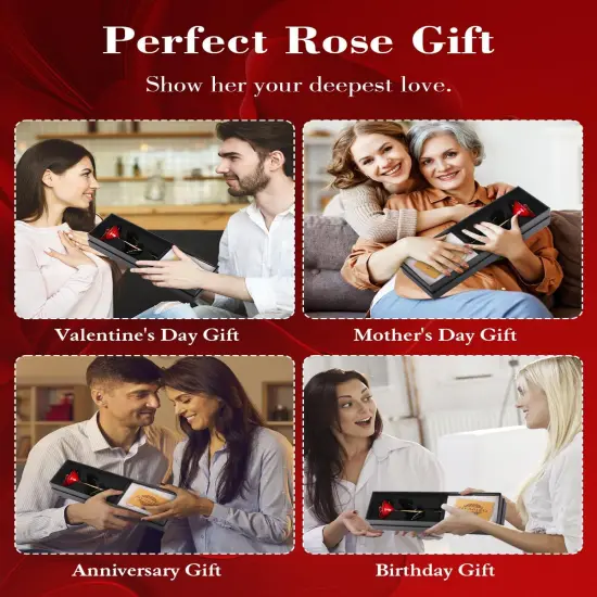 24K Gold Dipped Real Rose {3}