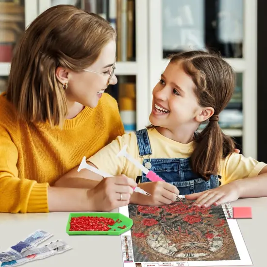 Bird Diamond Art Kits, Owl Diamond Art Kits for Adults 5D 12x16Inch/30x40cm {5}