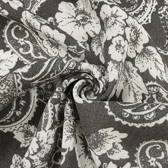 1 Yard Asphalt Gray Rayon Crinkle Fabric For Dresses Blouses Skirts Lightweight Apparel 50/52" Width {1}