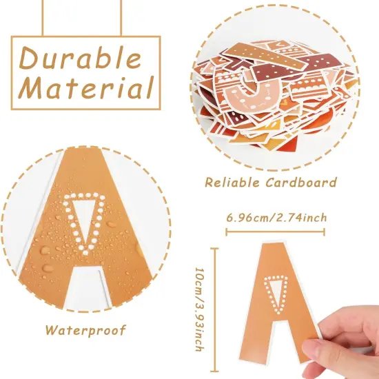 76 Pcs Letters Combo Pack Boho {2}