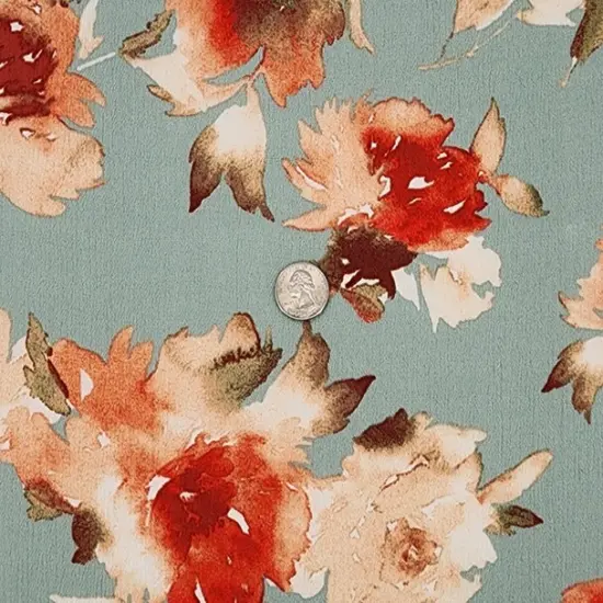 1 Yard Laurel Green Rayon Crinkle Textile Lightweight with Flowing, Silky Draped Finish for Dresses Blouses and Skirts 50/52 Inch Width {3}