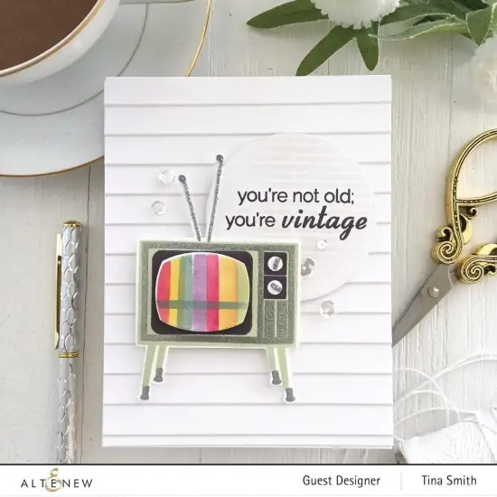 Window Slats 3D Embossing Folder {3}