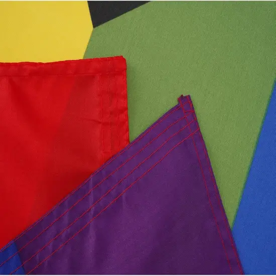 Pride Flag 4x6 Ft Progress Pride Rainbow Flag LGBT Community Gay Pride Lesbian Transgender Bisexual Flags Banner Fade Resistant for Indoor Outdoor {2}