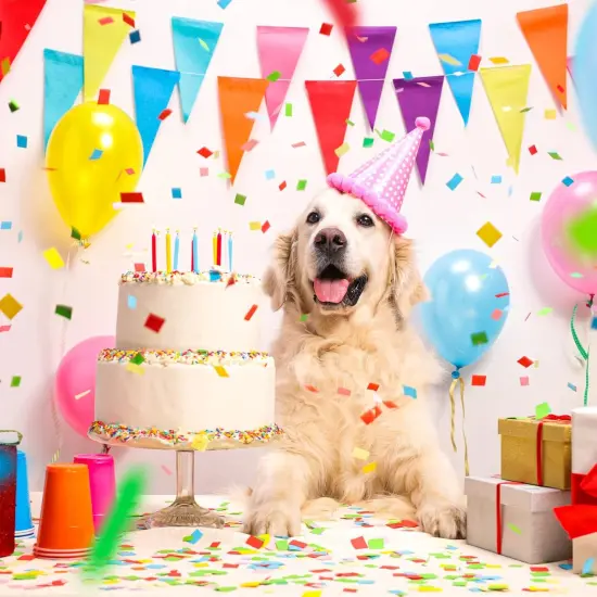 Rectangle Tissue Confetti Multicolor Confetti Sprinkles for Clubs Weddings Birthday Celebrations Fiesta Party Decor, 0.79 x 1.97 Inch(300g,Paper) {4}