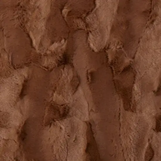 Luxe Cuddle Hide Woodland Fabric per yard {1}