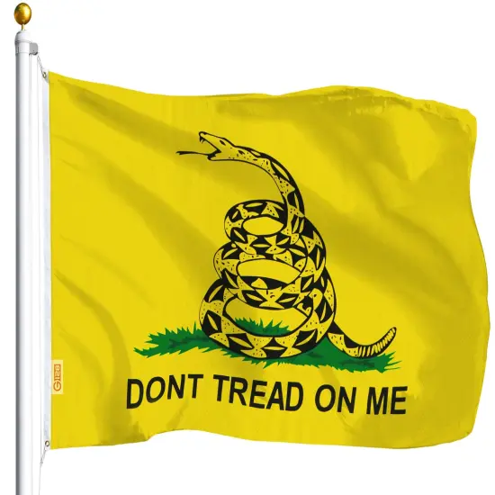 Gadsden (Dont Tread On Me) Flag 75D Printed Polyester 3x5 Ft {1}