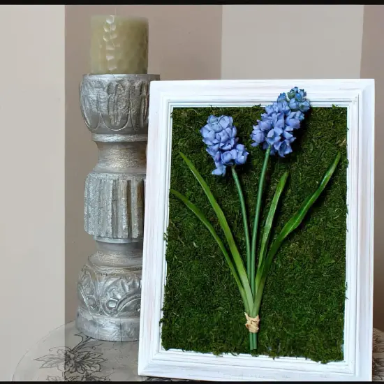 Moss Table Runner - Dried Moss for Crafts & Decoration {5}