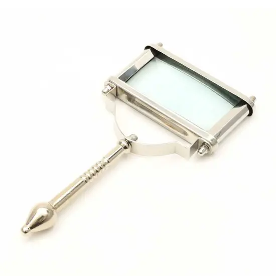 Expobazaar Jerril Handcrafted Blume Magnifier: Precision Glass Magnifying Tool {4}