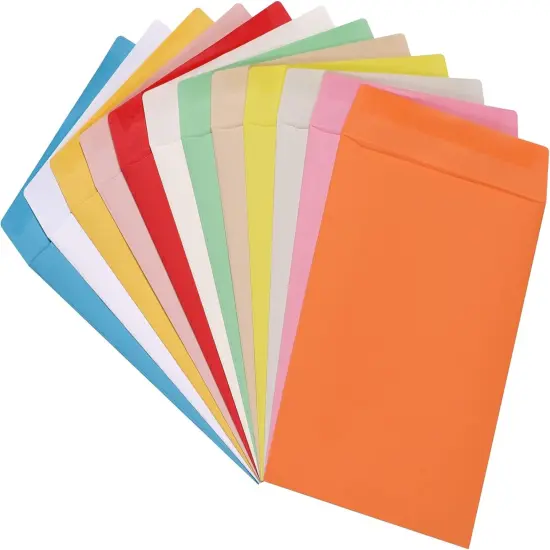 Lemon Self Seal Flat A6 Italian Recycled Paper Envelopes 4 3/4" x 6 1/2" (12 x 16.5cm) Pack of 50 - Cards Invitations Wedding Confetti Photos Party Favors {4}