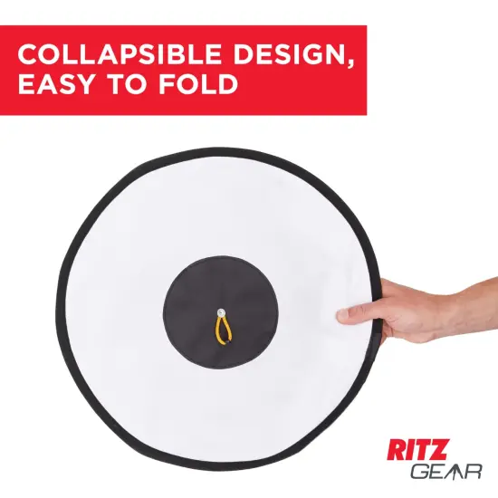 RitzGear Conic Dish Collapsible Camera Flash Diffuser for Flash Speedlights with Adjustable Strap {6}