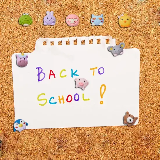 30 Pcs Animal Push Pins Decorative Push Pins Cute Animal Thumbtack for for Cork Board, Photo Wall, Map {4}