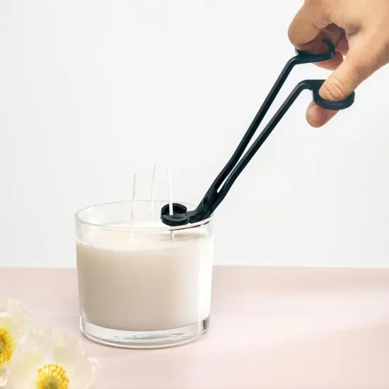 10PCS Candle Wick Trimmer Cutter, 7 Inch Bulk Wick Candle Accessories - Black {1}