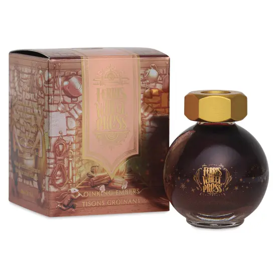 Ferris Wheel Press Ferritales Fountain Pen Ink - Oinking Embers, 20 ml {1}