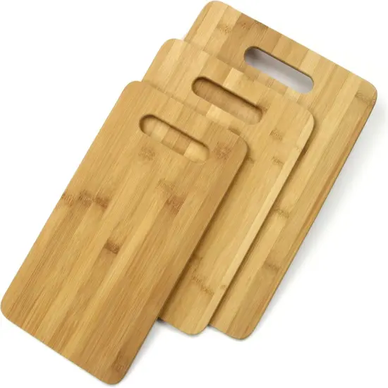 Classic Bamboo Cutting Board, 7.5 x 14 inch, Natural {4}