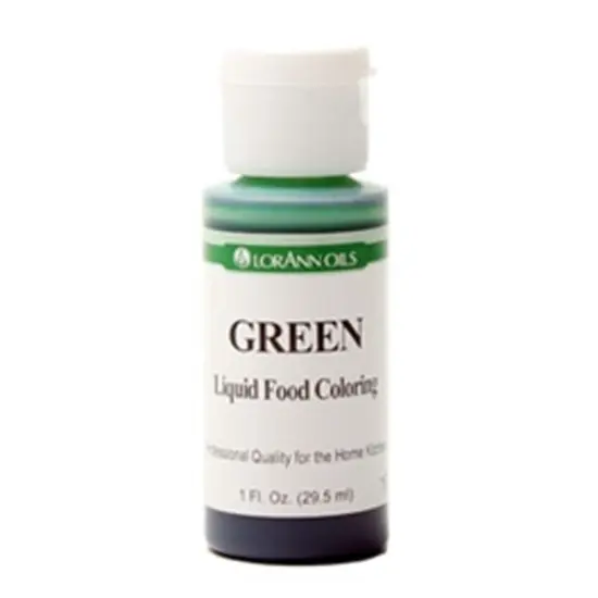 Green Liquid Food Coloring 1 Ounce {1}