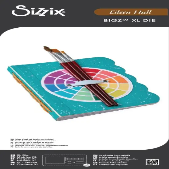 Sizzix ScoreBoards XL Die by Eileen Hull-Handbound Journal {1}