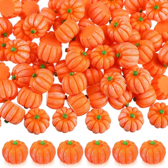 100 Fall Mini Pumpkins Decorations {1}