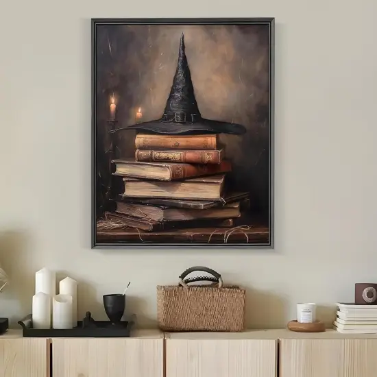 Halloween Witch Hat Book Diamond Painting Kits for Adults,11.8x15.7 Inch {2}