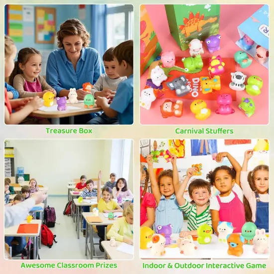 48Pcs Animal Squishy Toys Stress Balls {4}