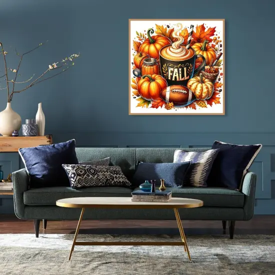 Fall Diamond Painting Kits for Adults - 14X14 Inch {3}