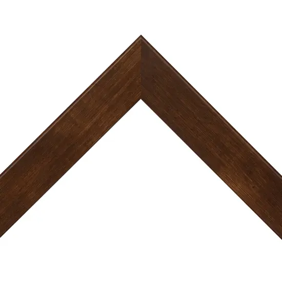 12x36 Picture Frame Bauhaus 125, 1.25" MDF Wood Composite Moulding, Faux Woodgrain Wall Display Frame for Art, Posters, or Photos by wallsthatspeak Mocha Brown {2}