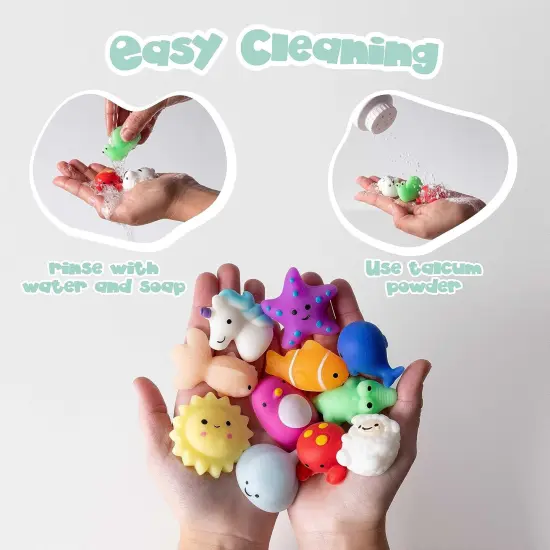 Mochi Squishy Toys Bulk for Kids Party Favors Pack 80 {4}