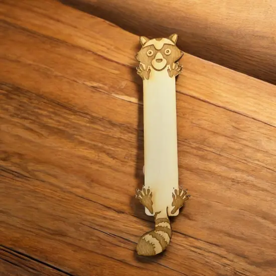 Bookmark - Raccoon - Birch Wood {5}