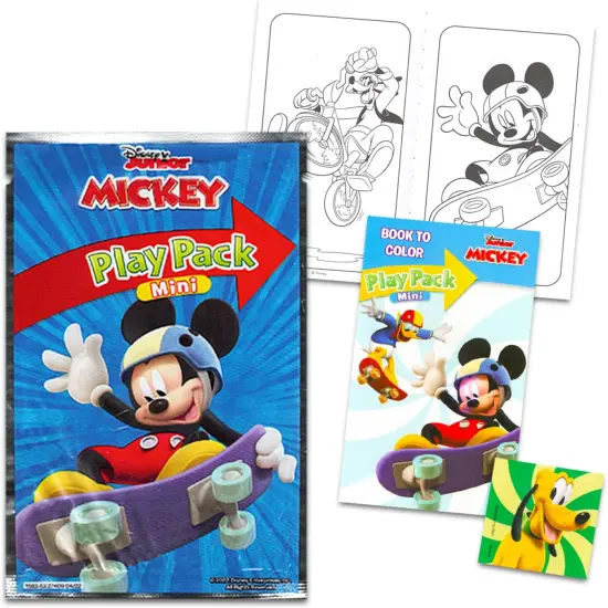 2 Pc Mickey Mouse Mini Party Favors Set - Bundle with 12 Mickey and Friends {3}