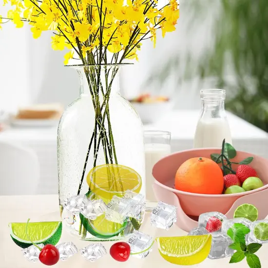 40 Pcs Fake Ice and Fruits {3}