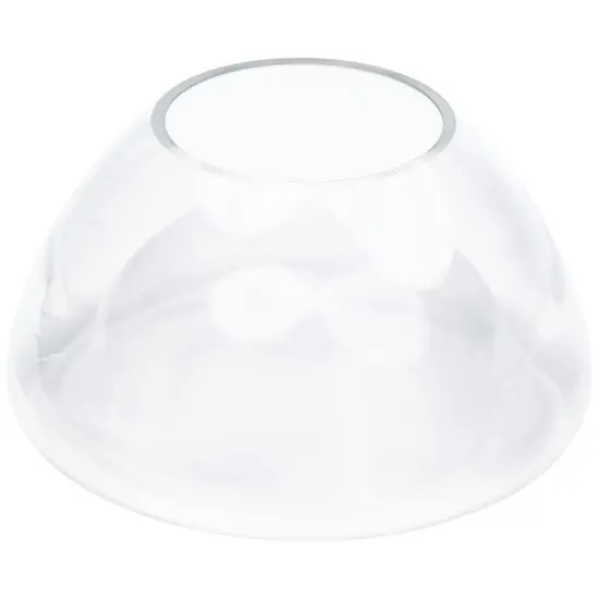 Northlight Transparent Floating Glass Bowl Pillar Candle Holder - 7.25" Clear {3}