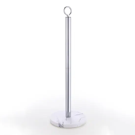 Heavy Weighted Sturdy Spare Toilet Paper Roll Holder Storage Stand {2}